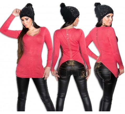 ooKouCla_Longsweater_with_Studs__Color_CORAL_Size_Onesize_0000ISF8060_CORAL_24_1.jpg