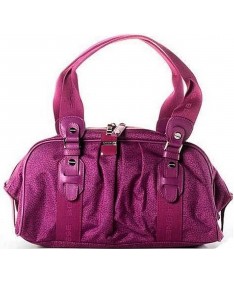 BORBONESE 933219 Damen Henkeltasche Handtasche Bag Shopper Schultertasche Pink